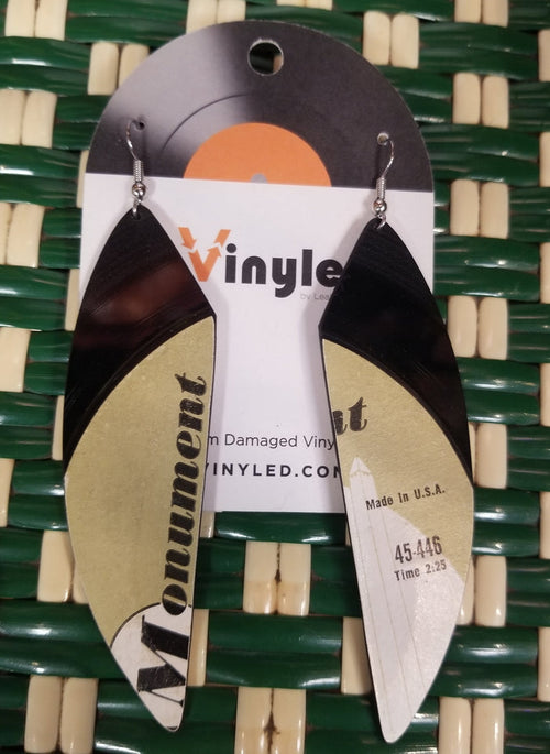 001 Bob Moore Mexico/Hot Spot Vinyl Record EARRINGS