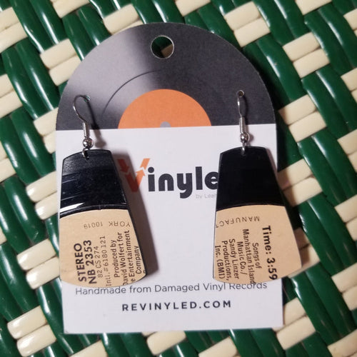 015 The Four Tops I Believe In You and Me Vinyl Record EARRINGS