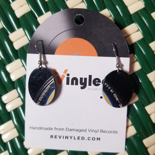 023 Bill Deal & The Rhondels I've Got My Needs Vinyl Record EARRINGS