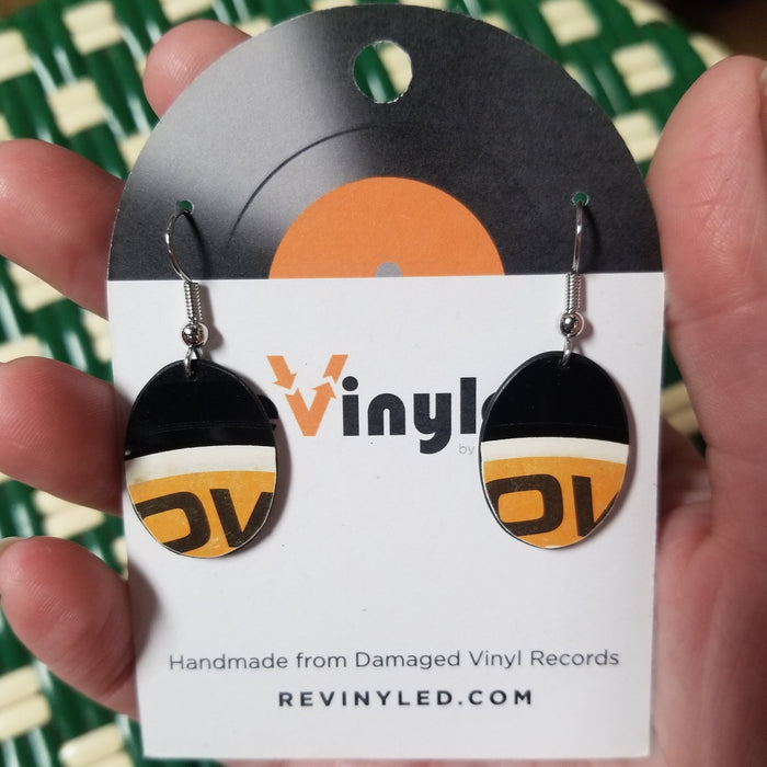 024 Rare Earth Get Ready / (I Know) I'm Losing You Vinyl Record EARRINGS