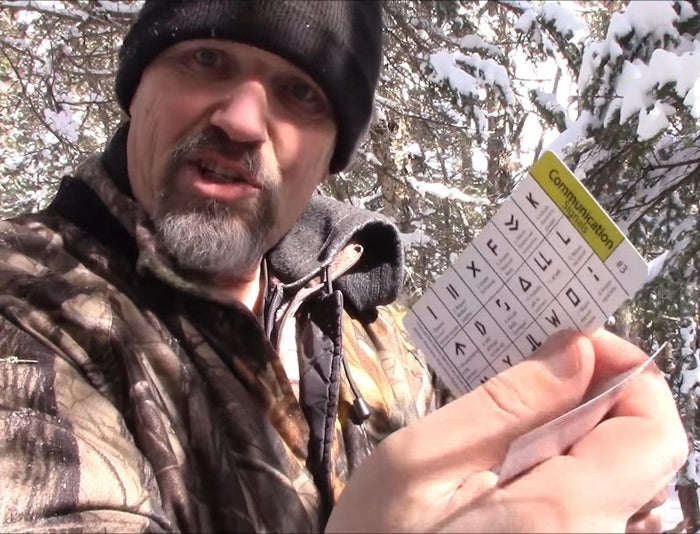 20 piece survival tip card kit. tip cards for Tip Card survival set for quick survival tips in the wildernessand wilderness survival.