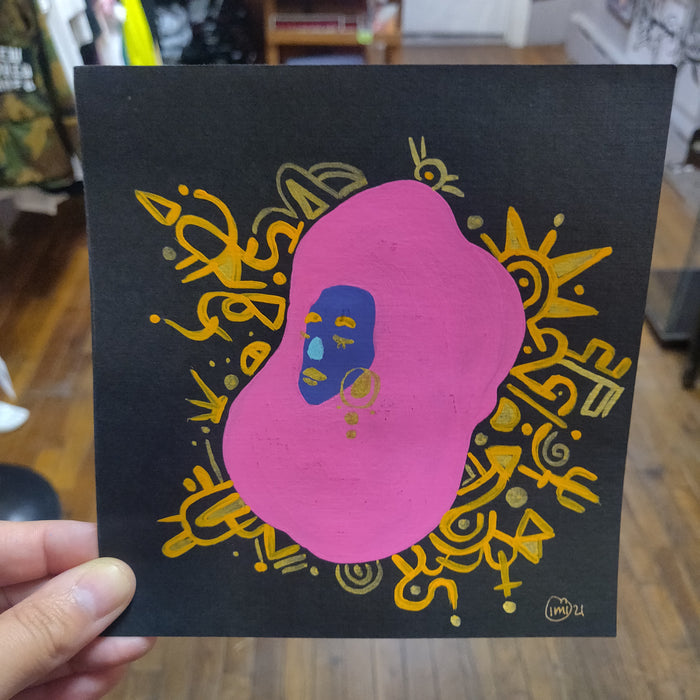 6x6" Hand-painted prints by Mimi