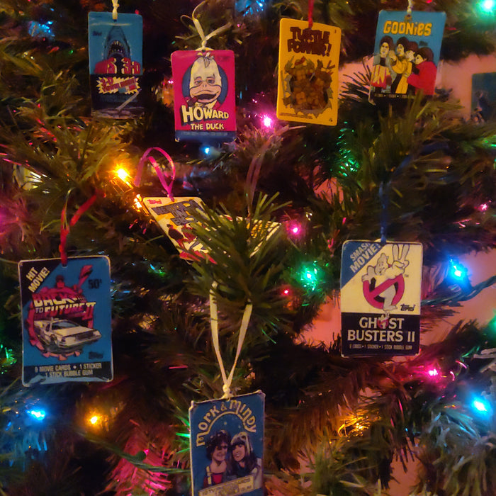 80s Trading Card ORNAMENTs