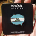 Achillean Pride Flag Speech Bubble ENAMEL PIN