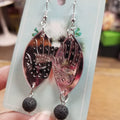 All Seeing Hands & Beads EARRINGS by Skullduggery Studio