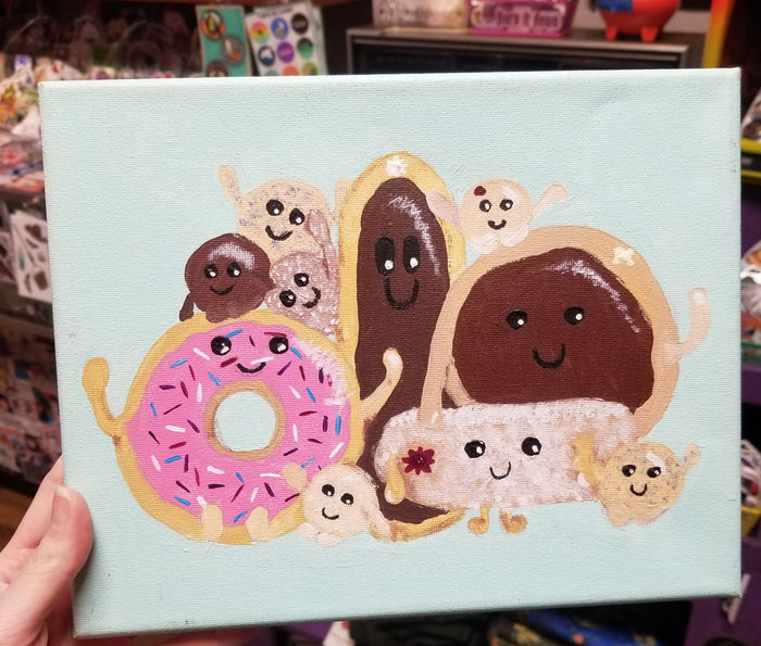 All the Donuts PAINTING