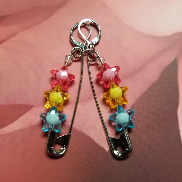 Assorted Queer Pride Safety Pin EARRiNGS