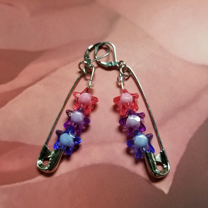 Assorted Queer Pride Safety Pin EARRiNGS