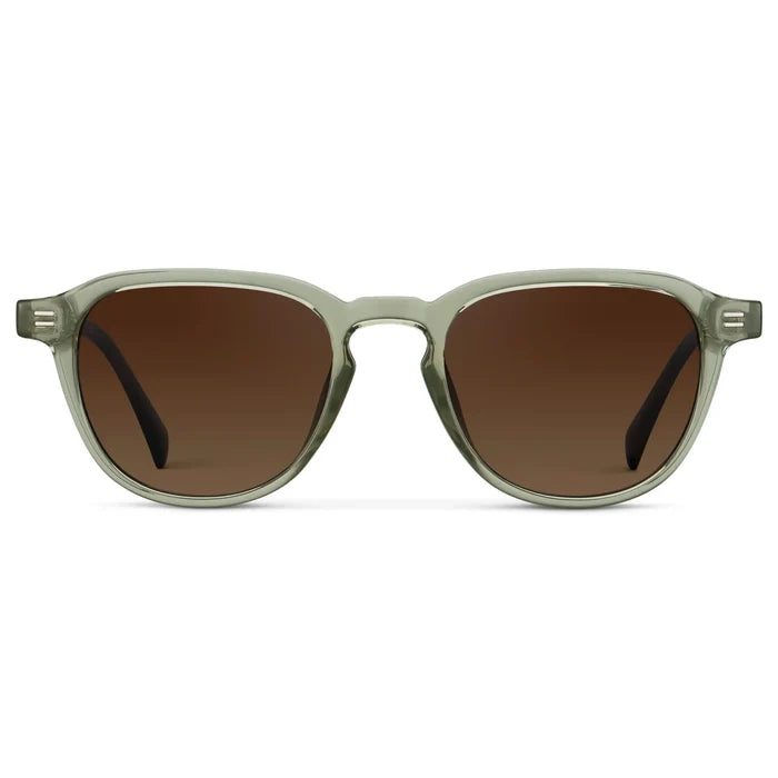 Palm Green / Brown Gold Gradient Lens
