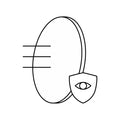 Clear blue light blocking lenses designed with full resin saturation for digital device protection