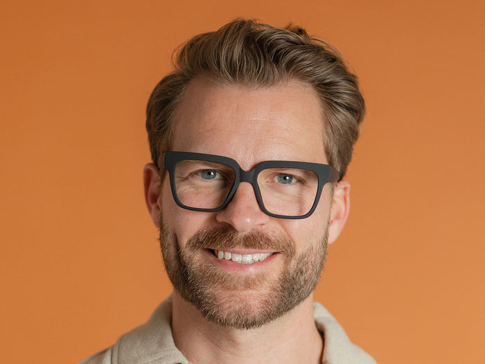 Blue Light Zero Glasses 'Blake' Matt Black
