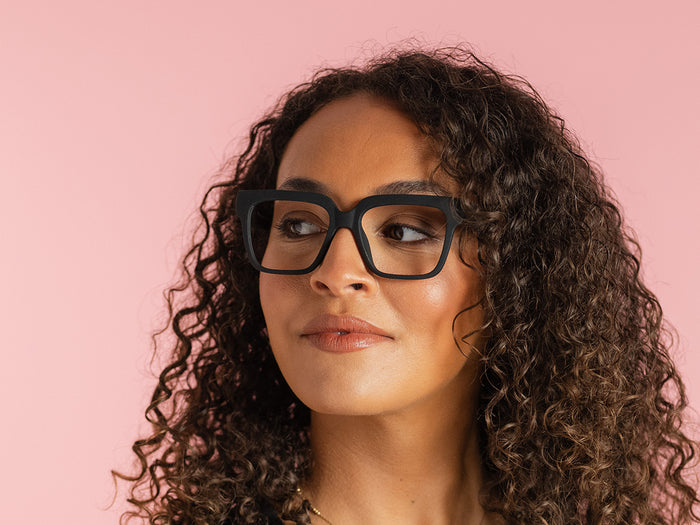 Blue Light Zero Glasses 'Blake' Matt Black
