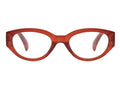 Blue Light Zero Glasses 'Elle' Rust