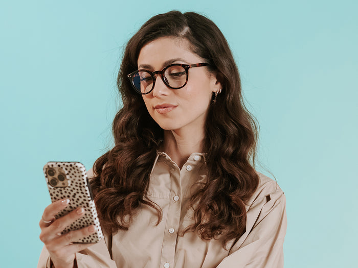 Blue Light Zero Glasses 'Embankment' Tortoiseshell