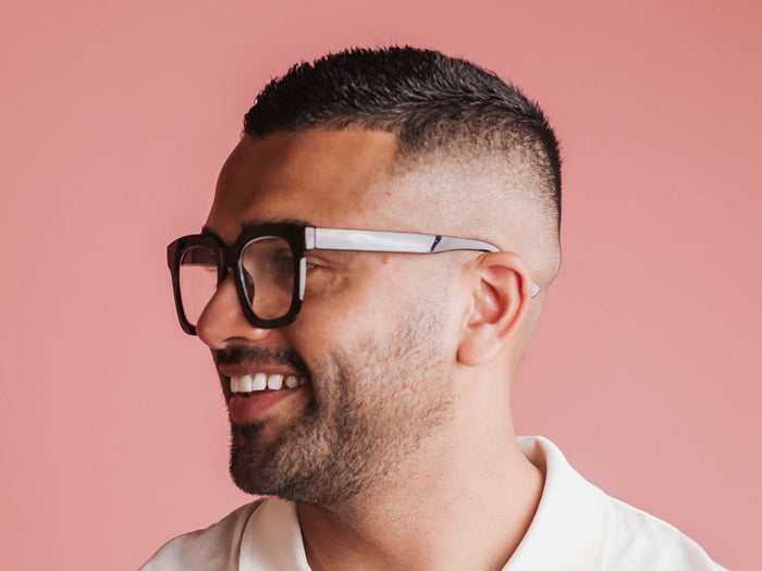 Blue Light Zero Glasses 'Jamie' Black