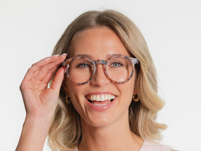 Blue Light Zero Glasses 'Sydney Big' Multi Tortoiseshell