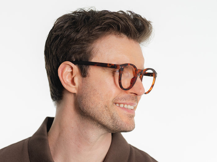 Blue Light Zero Glasses 'Sydney Big' Tortoiseshell