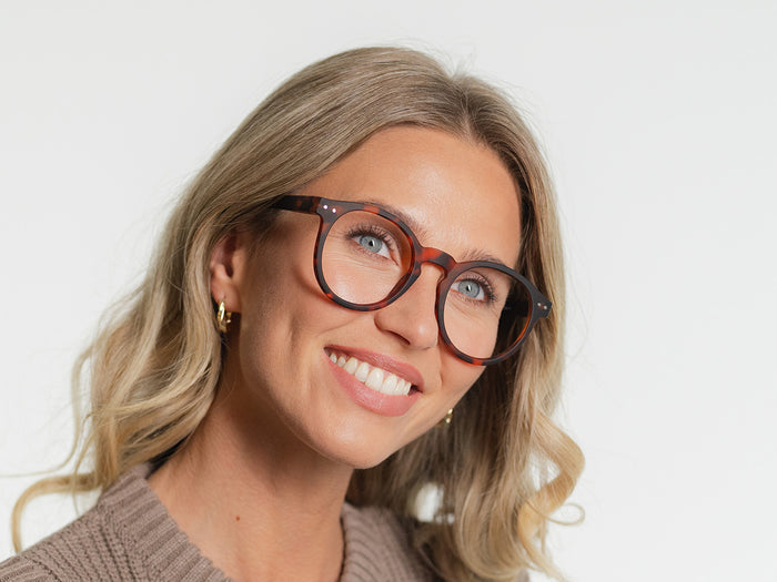Blue Light Zero Glasses 'Sydney Big' Tortoiseshell