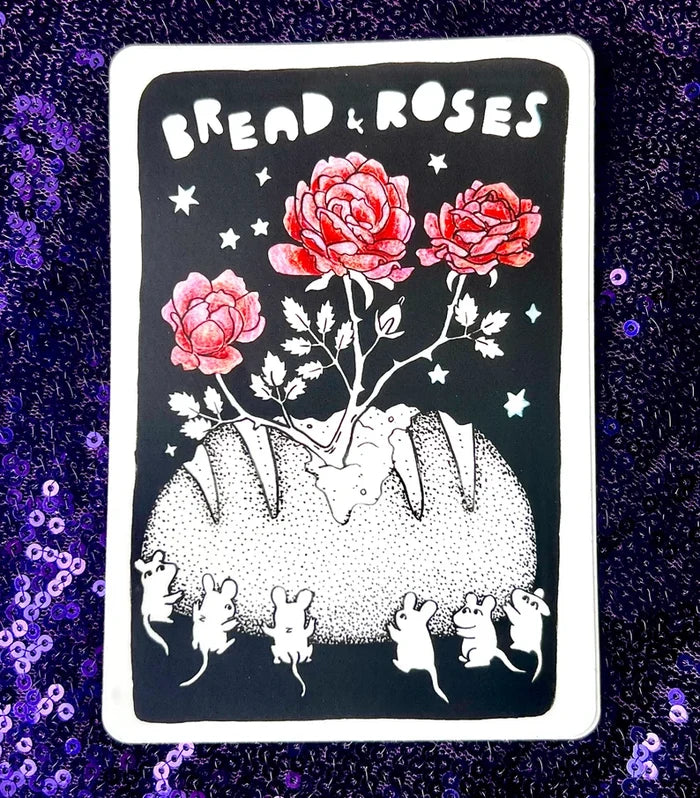 Bread & Roses STICKER @martasyrup