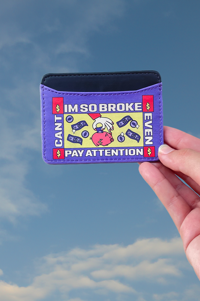 Broke Cardholder