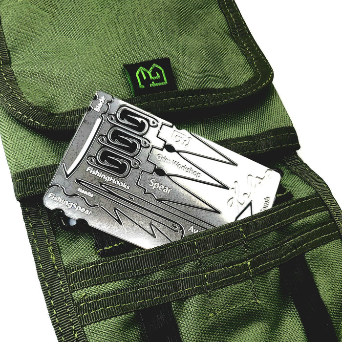 Bushcraft kelso wallet survival cards
