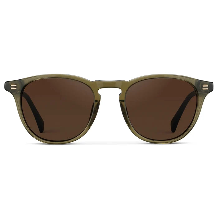 Khaki Green / Dark Brown Lens