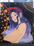 Cancer Zodiac PRINT by JazMakes Studio