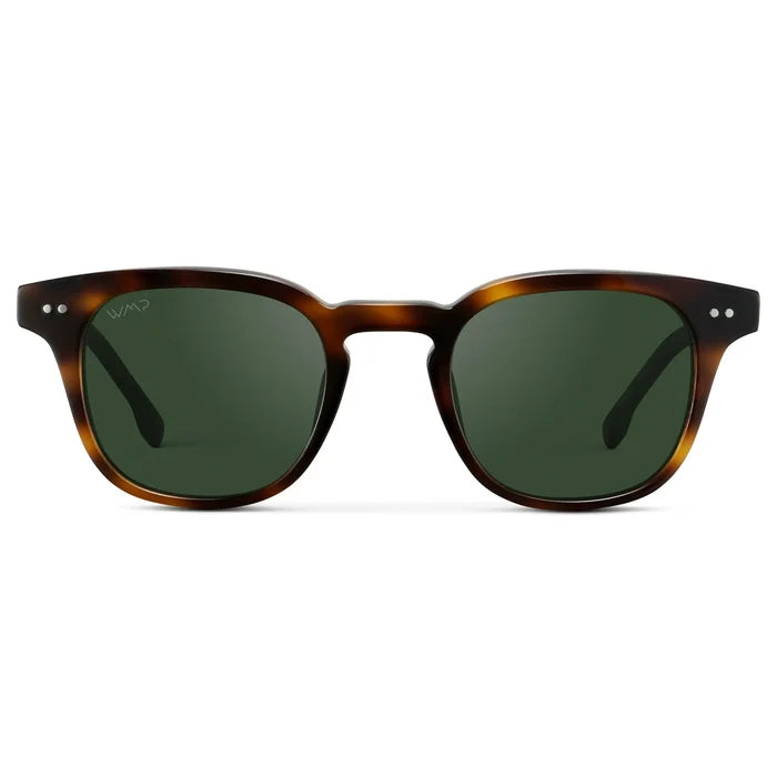Brown Tortoise / Smoke Green Lens