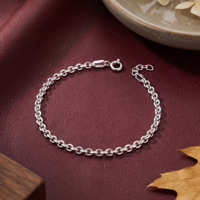 Classic Rolo Chain Bracelet