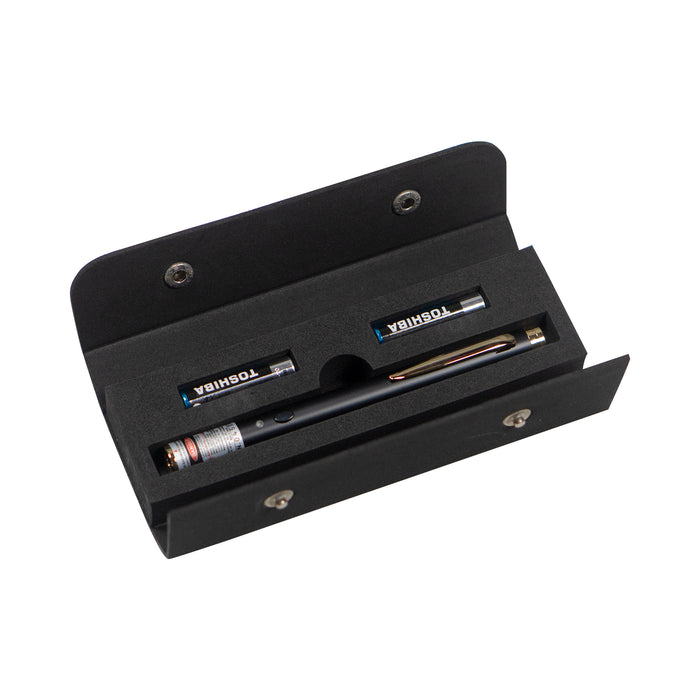Class 3R classroom set green laser pointer with foam carrying case and batteries included