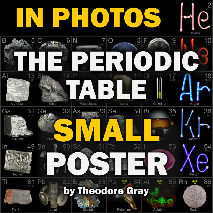Classroom Periodic Table of the Elements Photo Poster by Theodore Gray (40x20 in.)