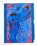 Couple in Blue and Pink PRINT