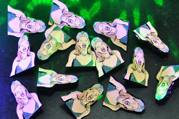 Croaker Queen  ENAMEL PIN by Slayerfest 98