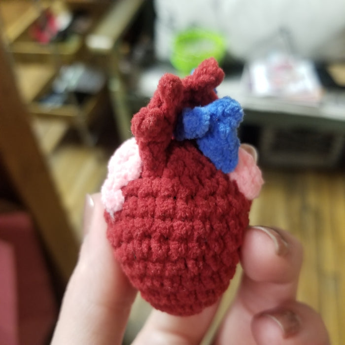 Crochet Anatomical Heart