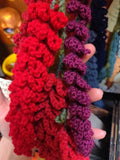 Crochet Wisteria Garland Vertical