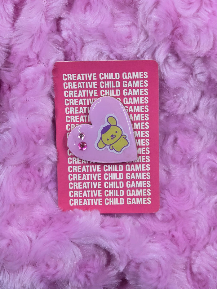 Cute Character Resin PIN by Skullduggery Studio