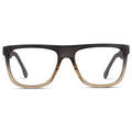 Carbon Champagne || Men's Square Prescription Glasses with Carbon Champagne Frames and Clear Lenses on a white background