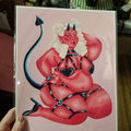 Devil Babe PRINT by Obeillustration