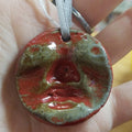 Doll Head CERAMIC PENDANT / ORNAMENTs by The Ceramery