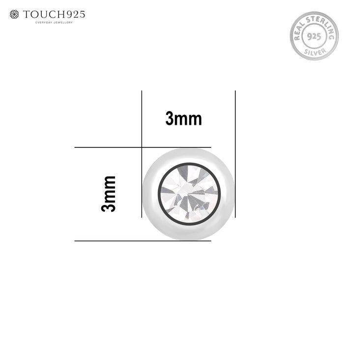 Dome Glow Nose Pin