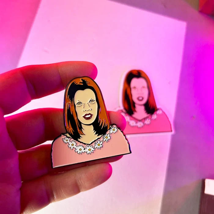 Doppelganger Vampire ENAMEL PiN by Slayerfest 98
