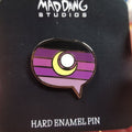 Enbian Pride Flag Speech Bubble ENAMEL PIN