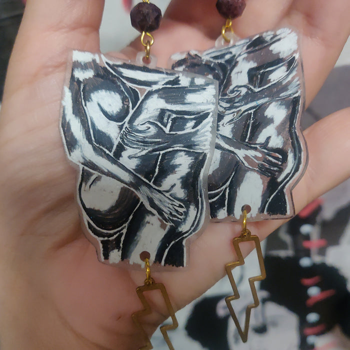 Erotic Lightning EARRINGS by ThEm's