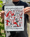 Evil So What PRINT by the666cat