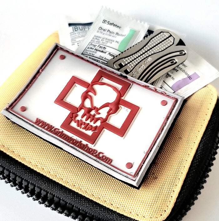 First aid patch and medic morale patch for edc first aid kit