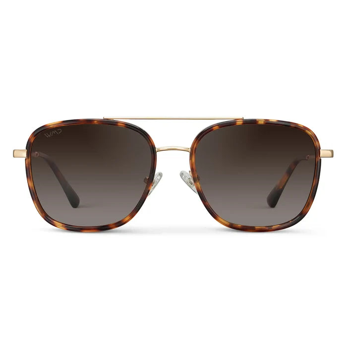 Ruby Tortoise / Brown Gradient Lens
