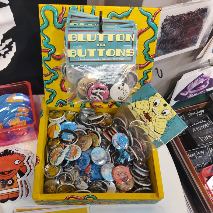 Glutton for Buttons Jay McQuirns PIN PACK