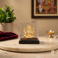Goddess Lakshmi 24K Gold Foil Display Idol