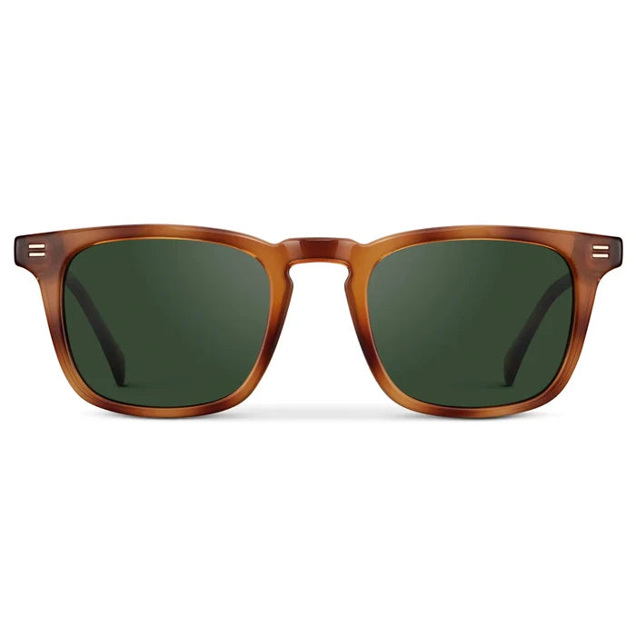 Honey Tortoise / Smoke Green Lens