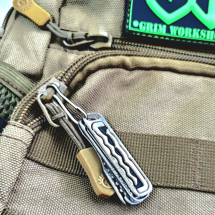 grim key micro lock pick keychain. This keychain lock pick is a great micro lock pick set.